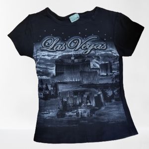 Vintage Las Vegas Belly Shirt